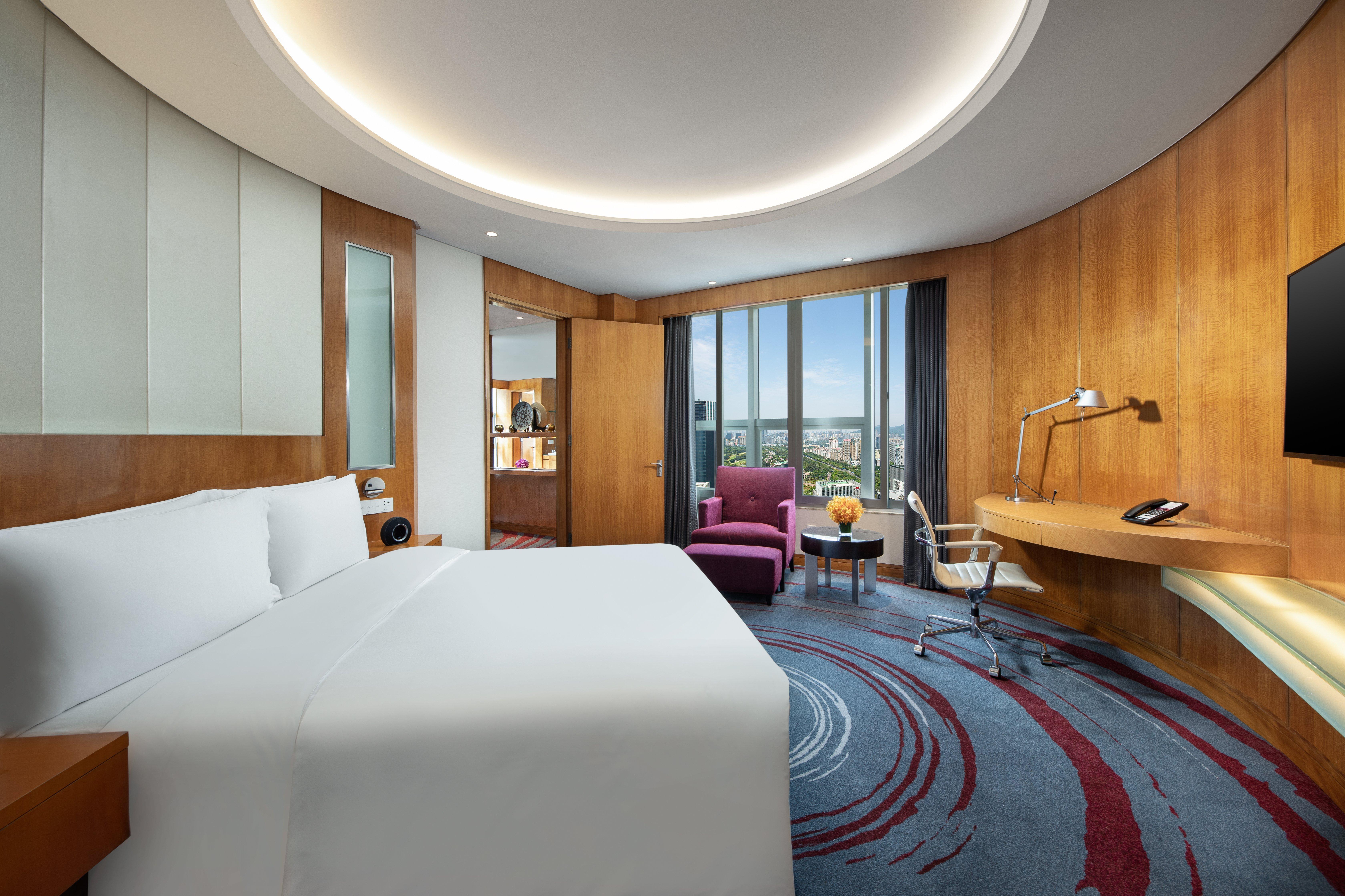 Crowne Plaza Shenzhen Futian, Near To Shenzhen Convention&Exhibition Centre, Shenzhen Stock Exchange And Shenzhen Civic Center, Outdoor Heated Pool Hotell Eksteriør bilde