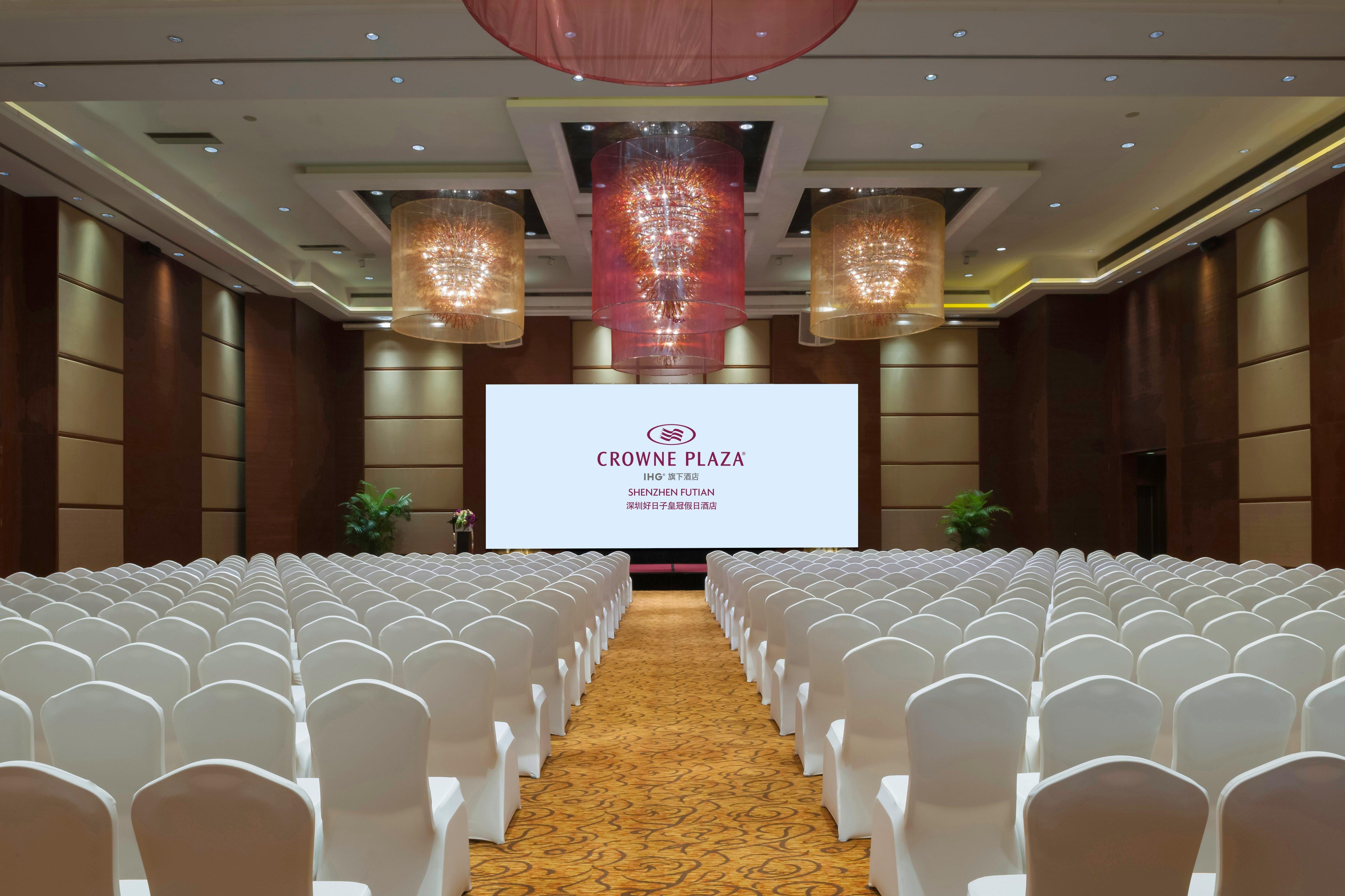 Crowne Plaza Shenzhen Futian, Near To Shenzhen Convention&Exhibition Centre, Shenzhen Stock Exchange And Shenzhen Civic Center, Outdoor Heated Pool Hotell Eksteriør bilde