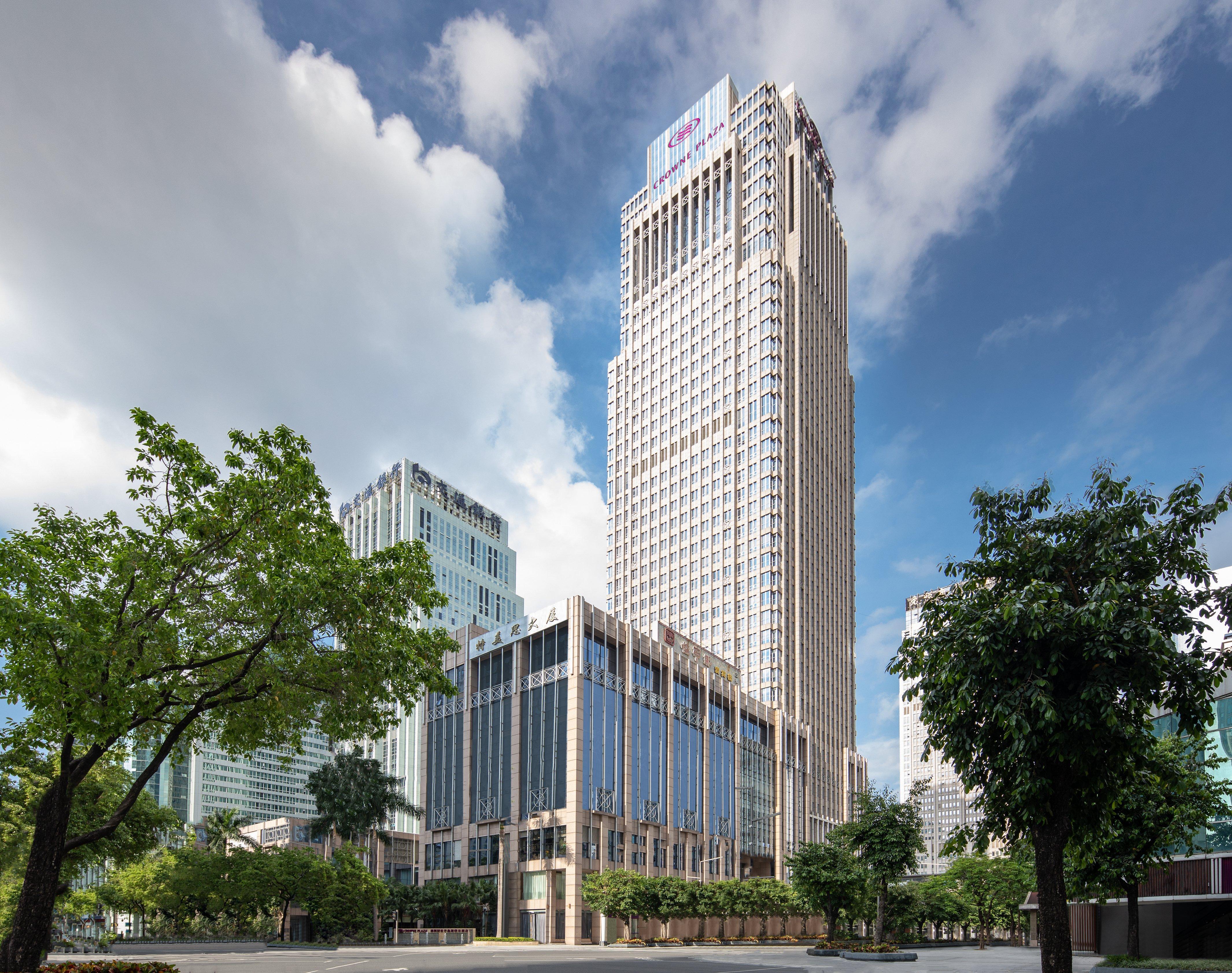 Crowne Plaza Shenzhen Futian, Near To Shenzhen Convention&Exhibition Centre, Shenzhen Stock Exchange And Shenzhen Civic Center, Outdoor Heated Pool Hotell Eksteriør bilde