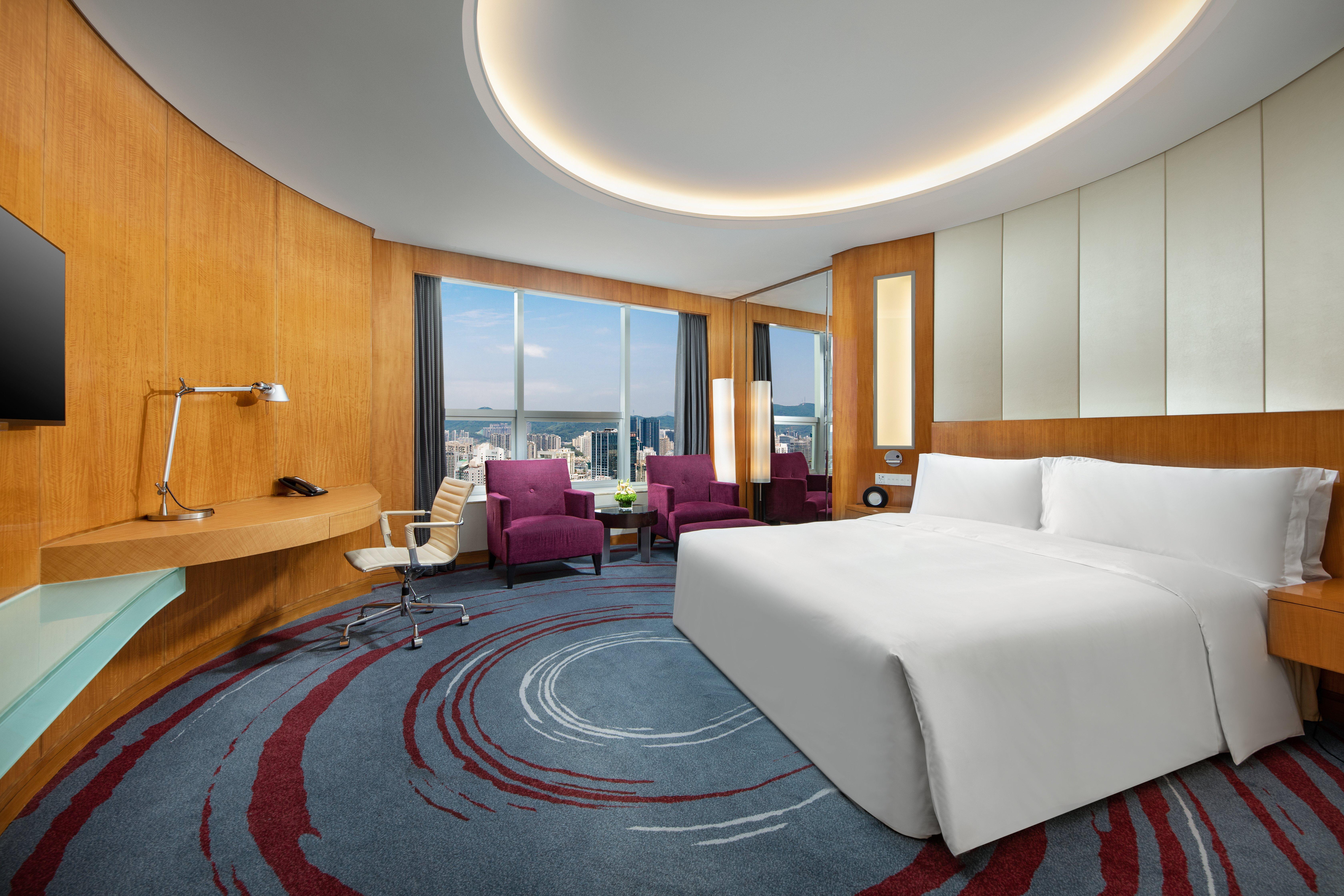 Crowne Plaza Shenzhen Futian, Near To Shenzhen Convention&Exhibition Centre, Shenzhen Stock Exchange And Shenzhen Civic Center, Outdoor Heated Pool Hotell Eksteriør bilde