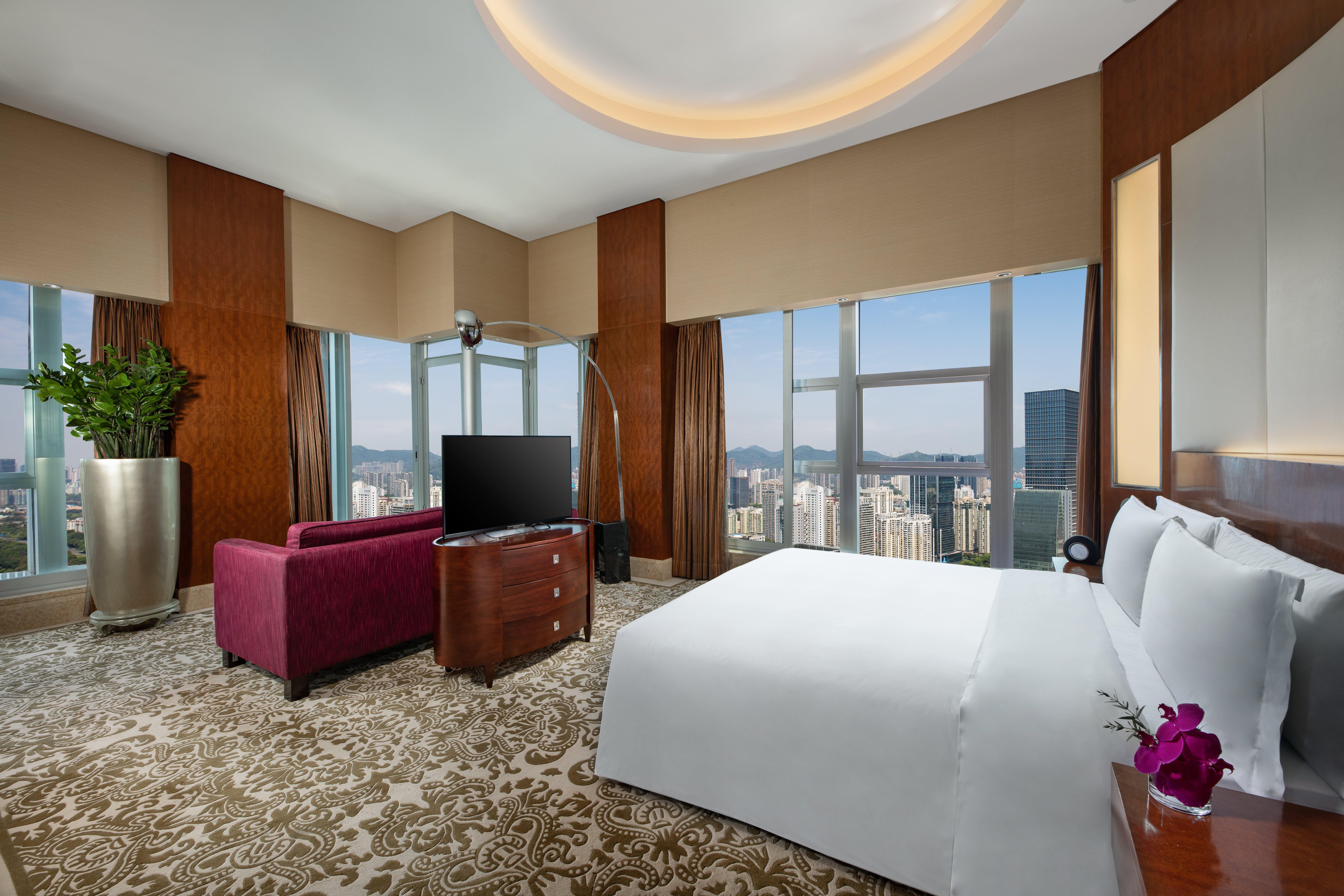 Crowne Plaza Shenzhen Futian, Near To Shenzhen Convention&Exhibition Centre, Shenzhen Stock Exchange And Shenzhen Civic Center, Outdoor Heated Pool Hotell Eksteriør bilde