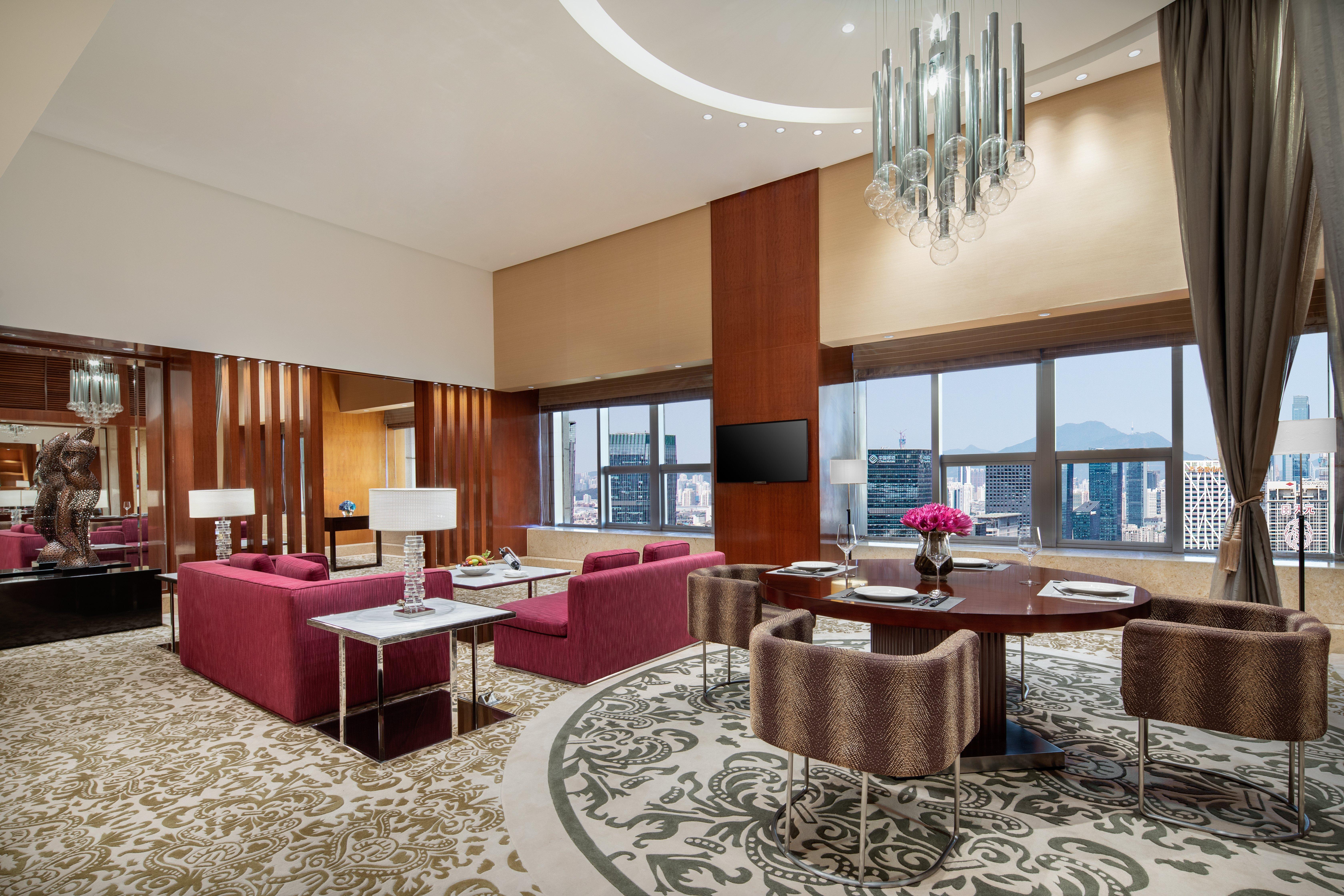 Crowne Plaza Shenzhen Futian, Near To Shenzhen Convention&Exhibition Centre, Shenzhen Stock Exchange And Shenzhen Civic Center, Outdoor Heated Pool Hotell Eksteriør bilde