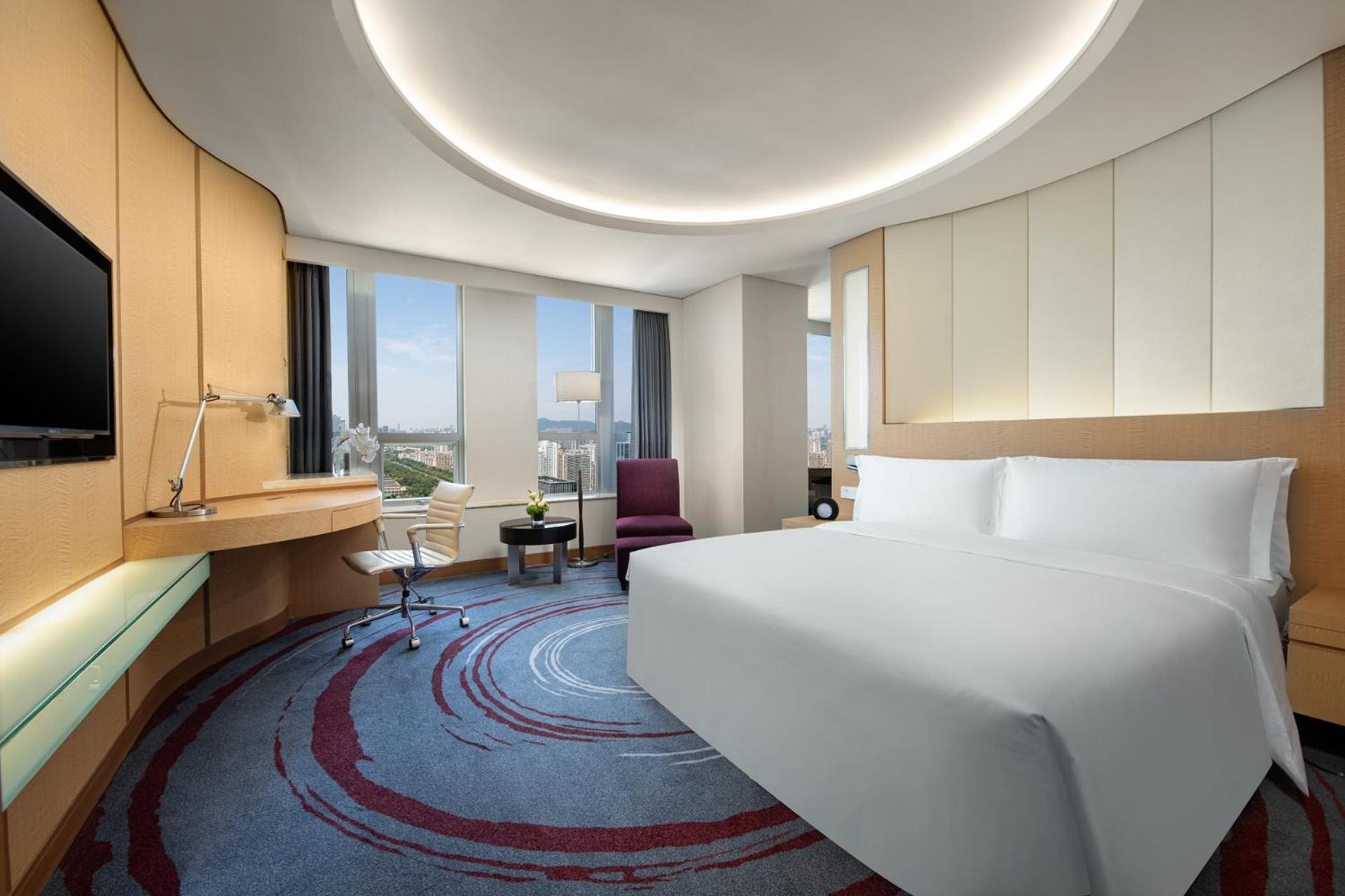 Crowne Plaza Shenzhen Futian, Near To Shenzhen Convention&Exhibition Centre, Shenzhen Stock Exchange And Shenzhen Civic Center, Outdoor Heated Pool Hotell Eksteriør bilde